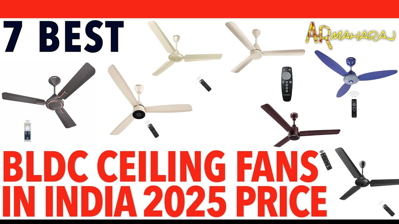✅ Top 7 Best Ceiling Fans iN India 2025 Price | ✨ Best BLDC Ceiling Fan Brands | atomberg, Havells