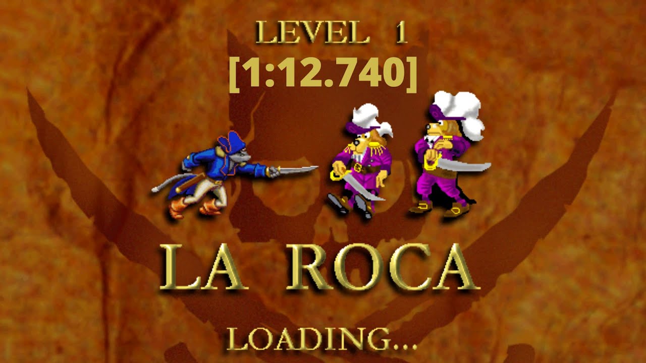 [WR] Claw - Level 1 (La Roca) Speedrun [1:12:740]