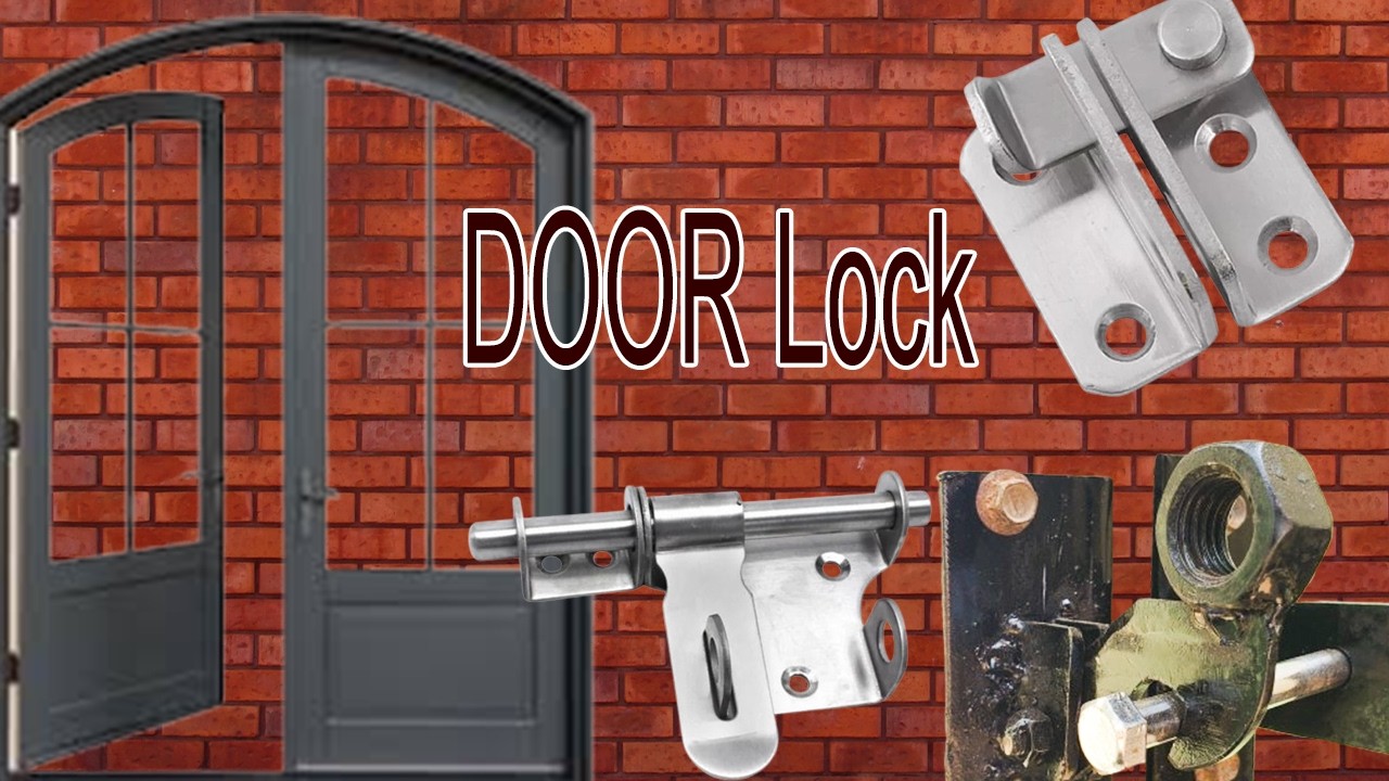 How to make DOOR Lock at home #homemade #welding #diycrafts #diy #trending #handmade