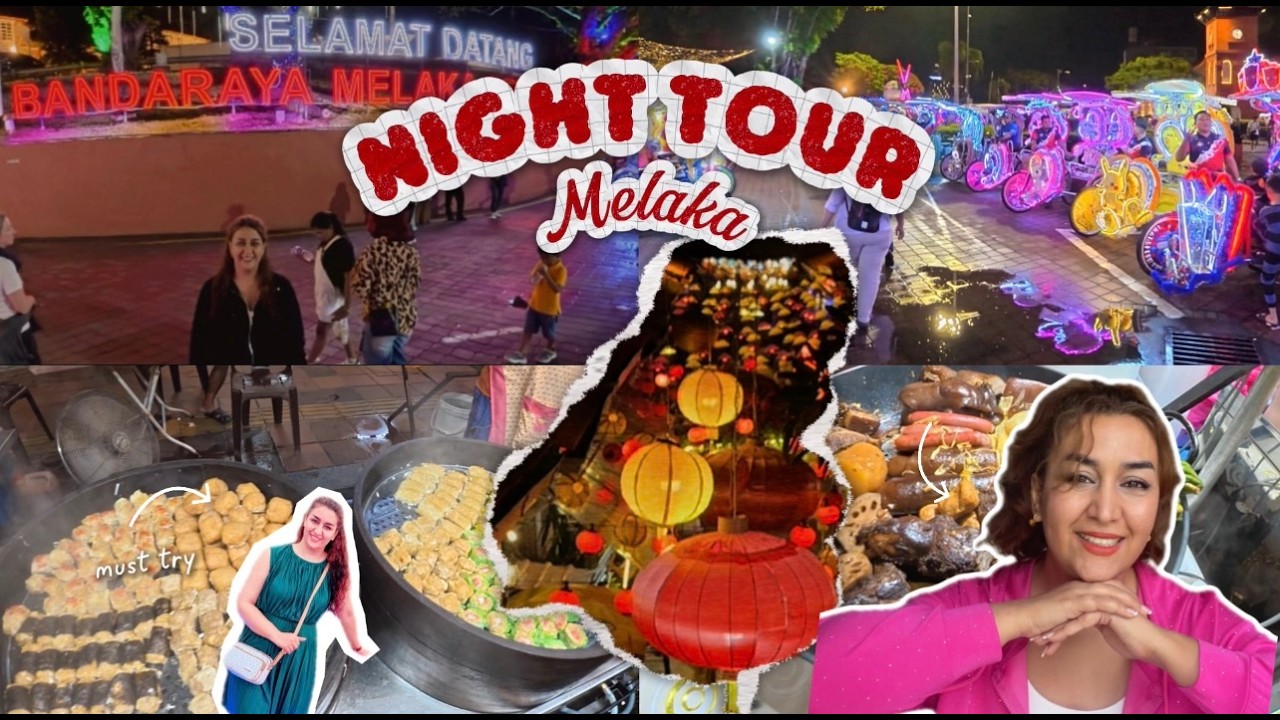 24hrs in Melaka (Night Tour) | Things To Do in Melaka | Jonker Street Night Market