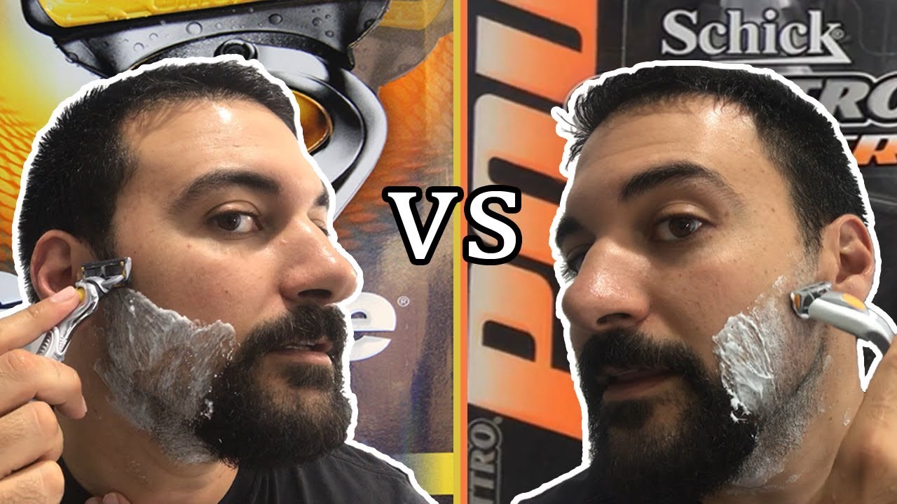 Gillette Fusion 5 Proshield Power против Schick Quattro Power &mdash; обзор бритвы для бороды