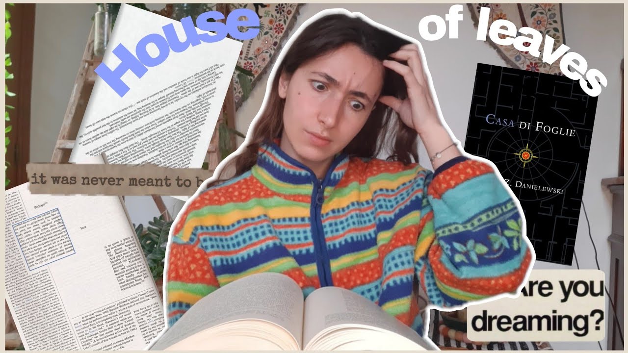 reading the WEIRDEST book of all time 🏠📖  House of Leaves reading vlog