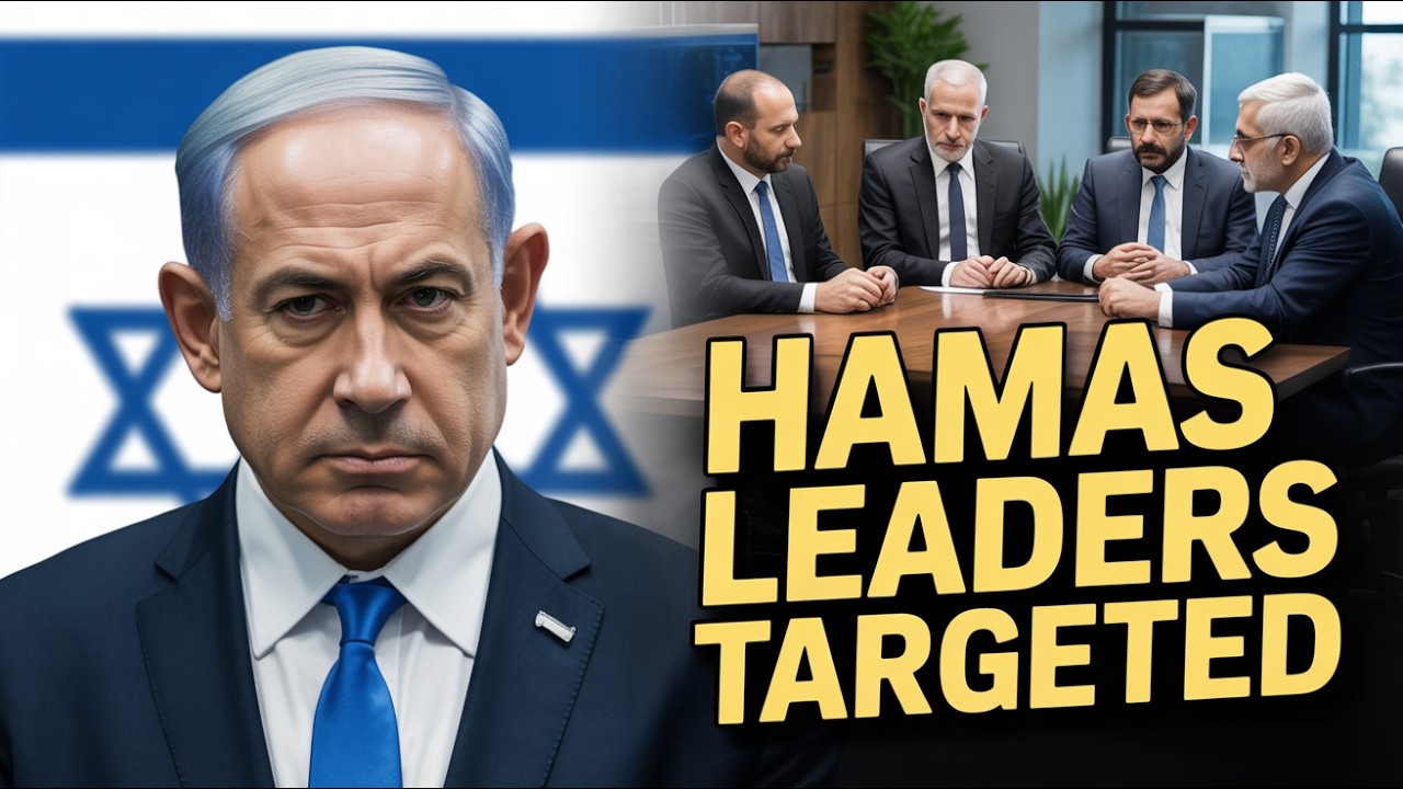 ISRAEL Strikes Senior Hamas Leaders in Qatar Today