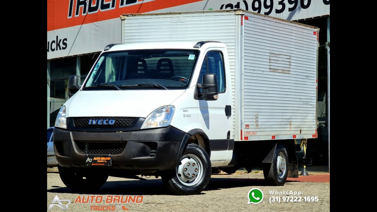 Por que comprar uma Iveco Daily 35s14 2017 c/ baú de alumínio com menos de 70.000 km rodados??