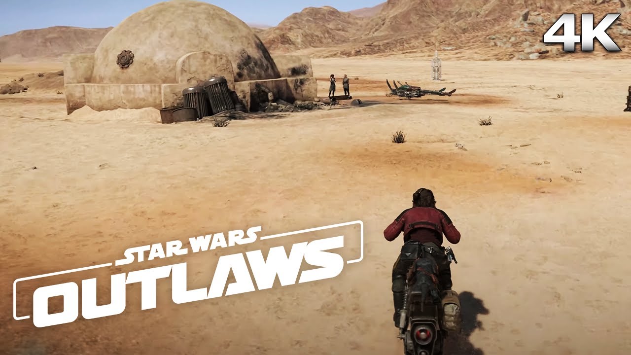 Exploring Luke Skywalker's Home on Tatooine - STAR WARS OUTLAWS Easter Egg