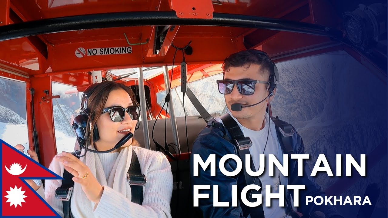 Beautiful Nepali Sister on a Mountain Flight with me