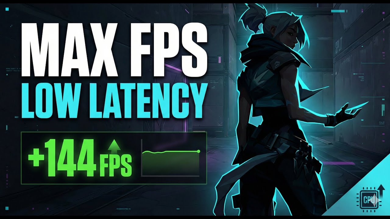 Valorant Optimization Guide! Get rid of stutters, lag & ping.