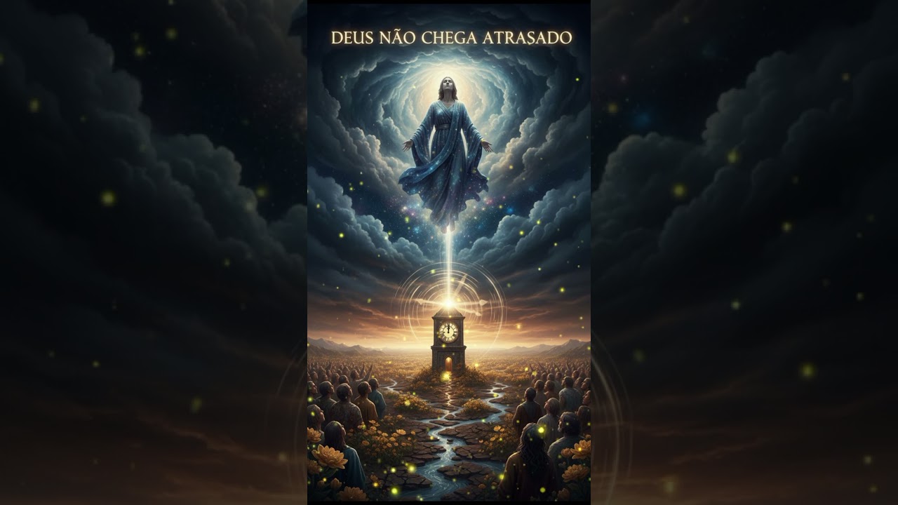 Que música  linda Deus Não Chega Atrasado#gospel #musicaevagelica #gospelmusic #louvores #fe #deus 