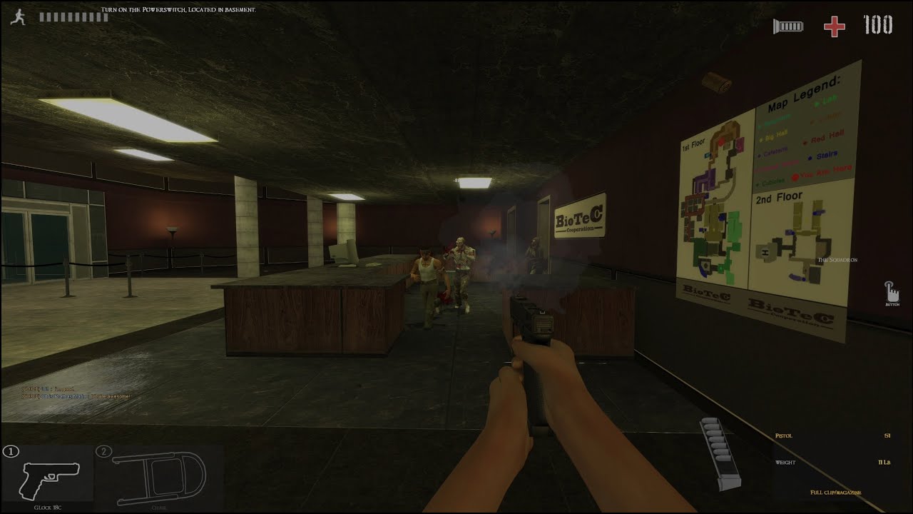 Zombie Panic Source: Playthrough 2 - Biotec
