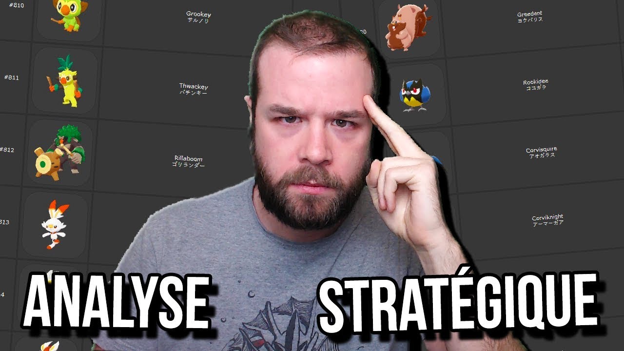 ANALYSE STRATÉGIQUE DE TOUS LES POKÉMON ÉPÉE/BOUCLIER #1