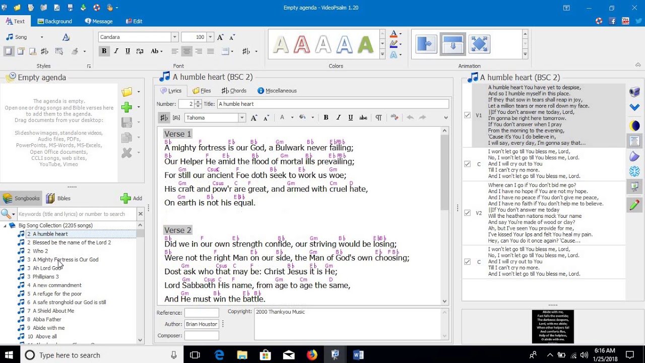 Video Psalm Tutorial