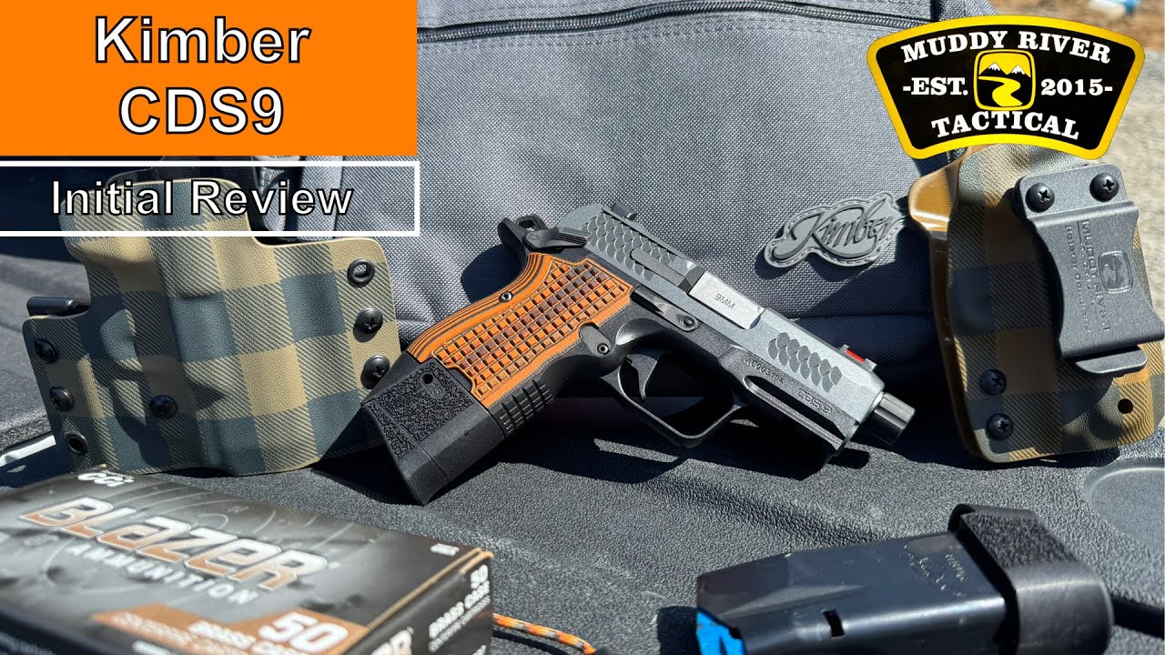 Пистолет Kimber CDS9 | Варианты кобуры и первые впечатления!