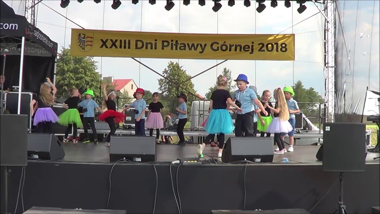 Przedszkole Publiczne Tęczowa Kraina oraz SP im. K. K. Baczyńskiego - XXIII Dni Piławy Górnej 2018