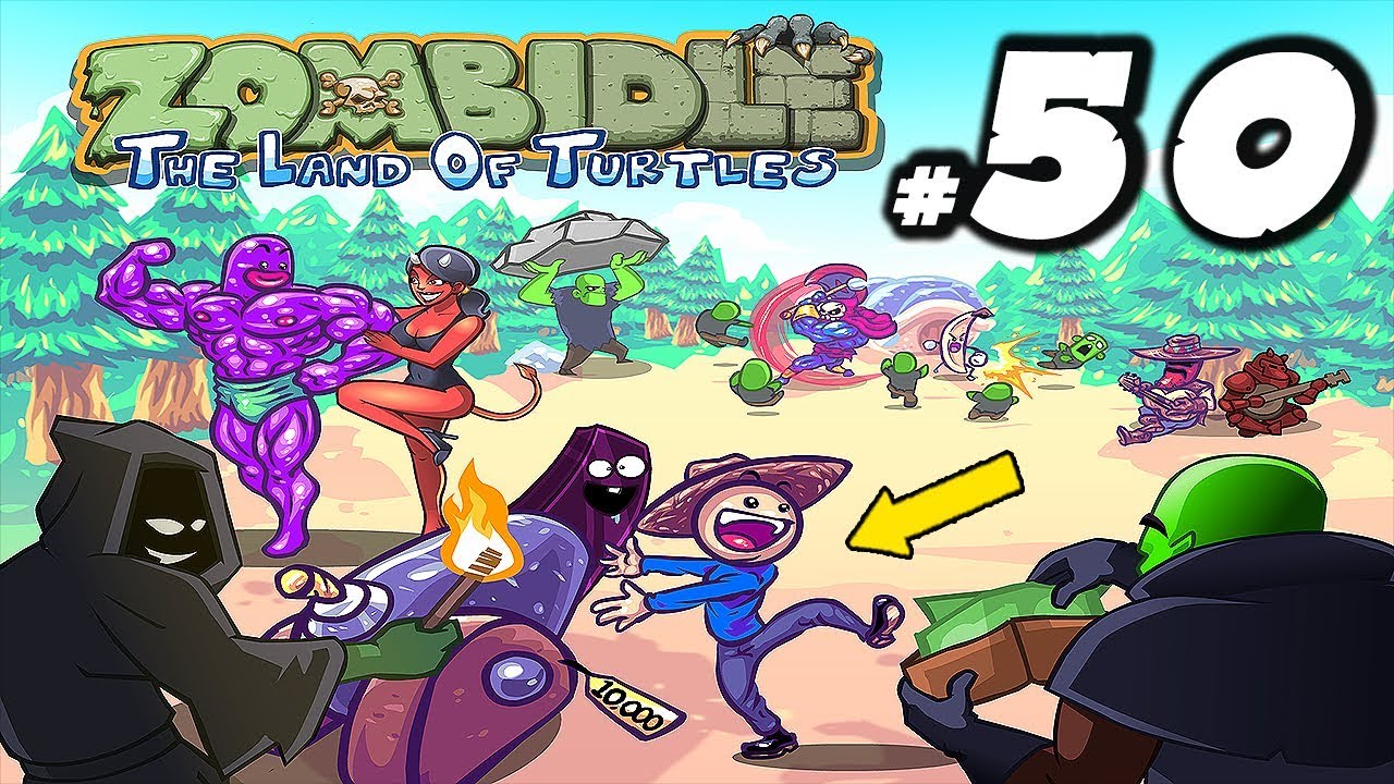 Zombidle Gameplay Walkthrough: #50 - The Land of Turtles EVENT! - (PC Playthrough) - GPV247