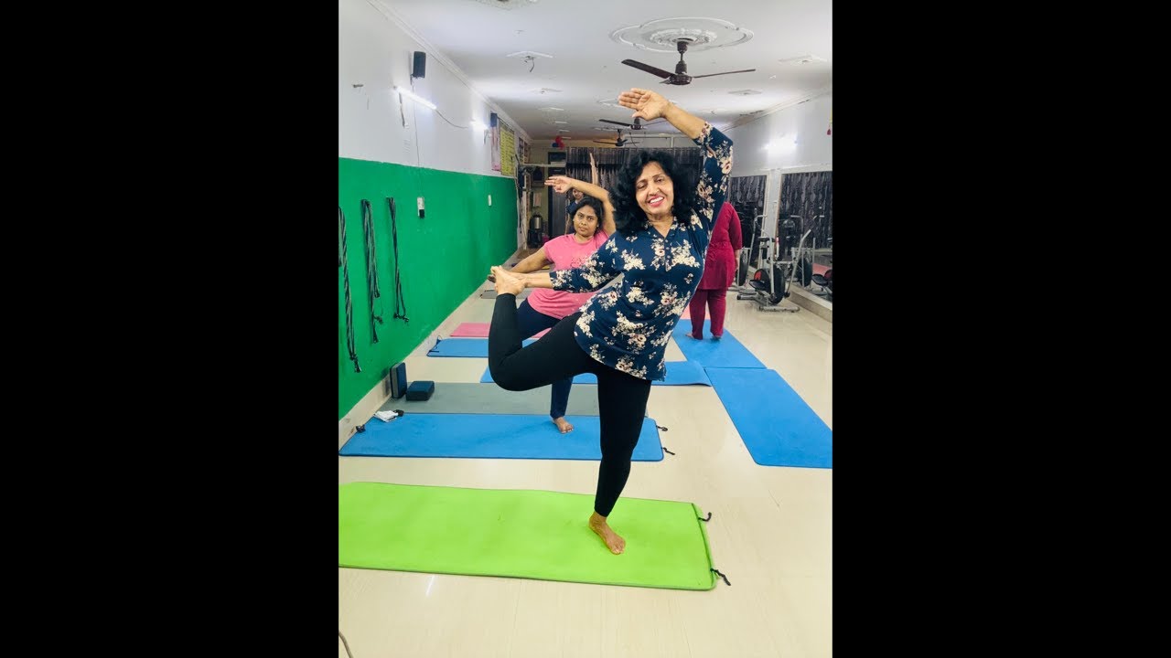 Yoga session for fat loss with beautiful stretching exercises ( Advance asanas) Dr. Sandhya