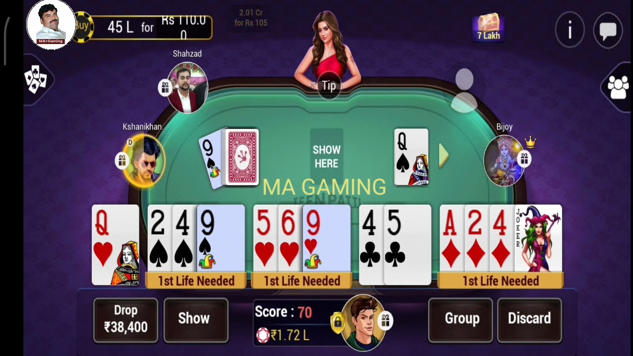 TeeN Patti GolD | How To Play Rummy | Rummy kese khelen |MA GAMING