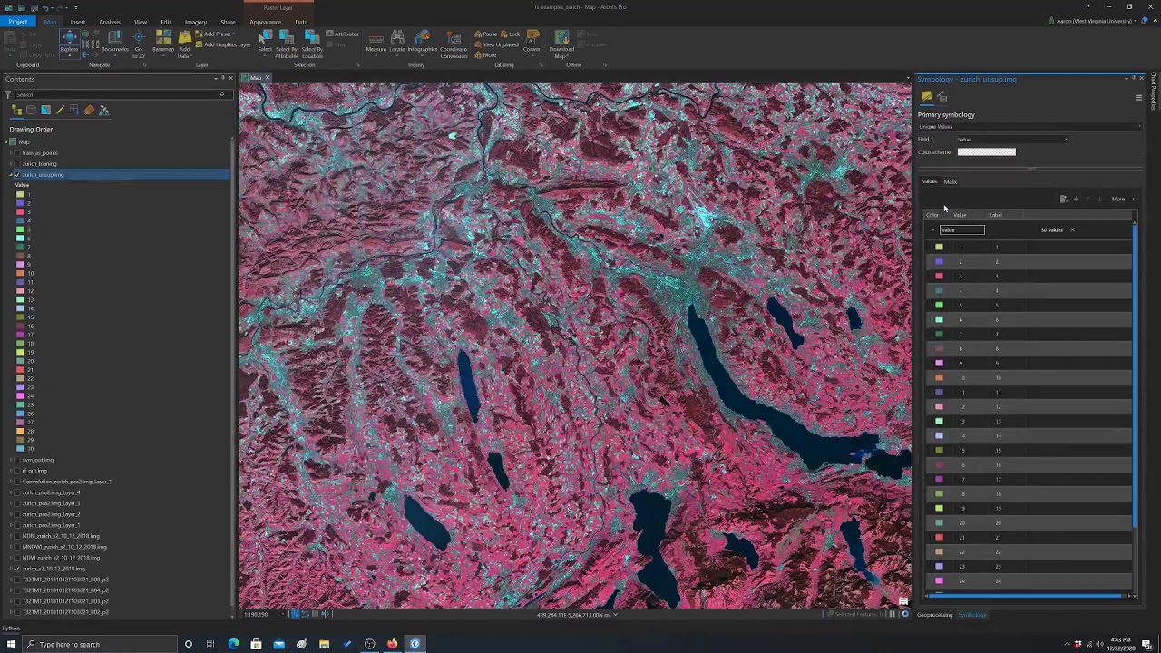ArcGIS Pro: Unsupervised Classification