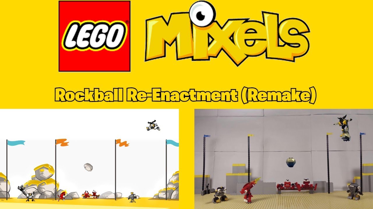 Lego Mixels - Rockball Re-Enactment (Remake)