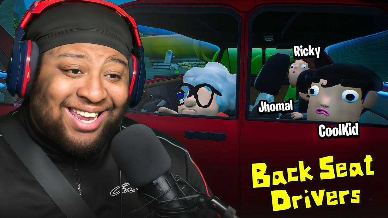 Самая ЯРОСТНАЯ игра: BACK SEAT DRIVERS при участии @coolkidfrmbx и @3MGTV