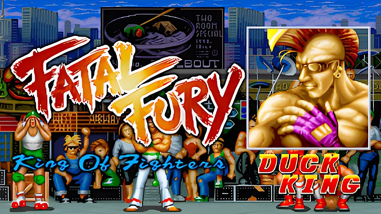 Fatal Fury - Duck King [hack] (Neo Geo MVS) 餓狼伝説 ダック・キング