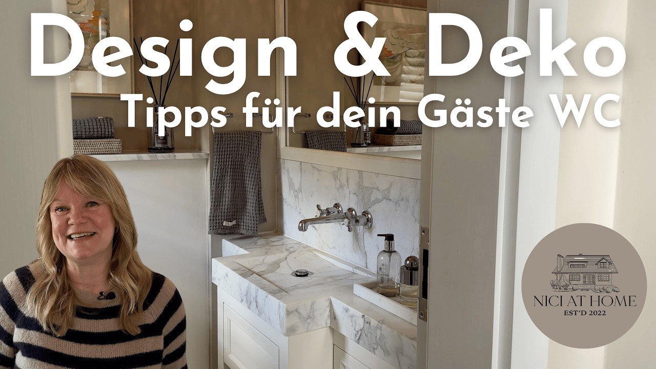 19 geniale Ideen f&uuml;r kleine G&auml;ste WCs - So wirkt es sofort gr&ouml;&szlig;er! Makeover