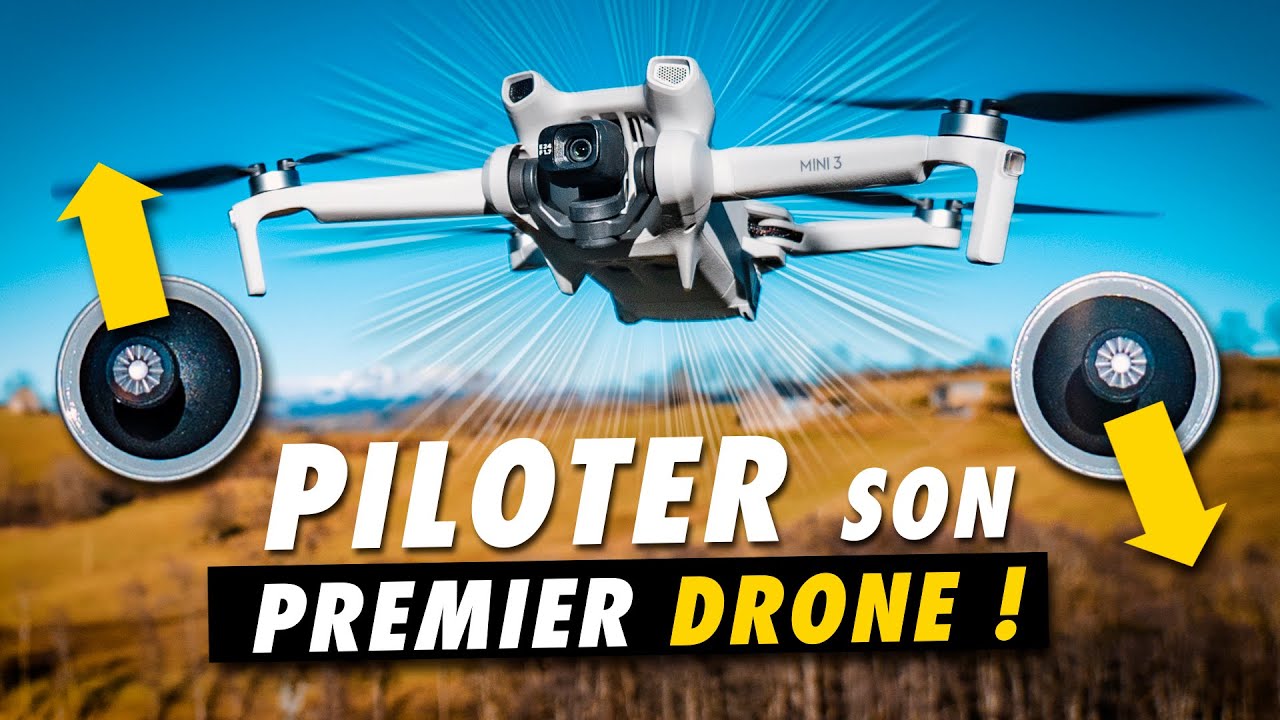 D&Eacute;BUTANT DRONE : Apprendre &agrave; PILOTER en 10min ! Tuto premier vol