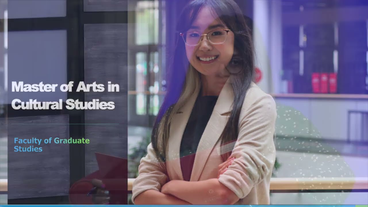 Master of Arts in Cultural Studies