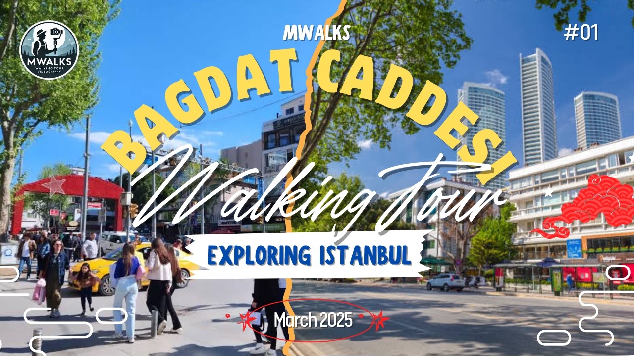 Bağdat Caddesi Walking Tour | Evening Walk During Iftar | Luxury Markets, Fashion Street | March2025