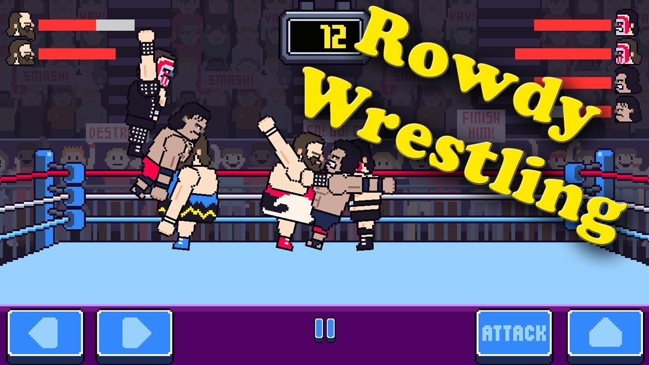 Rowdy Wrestling - Let's Play (Android)