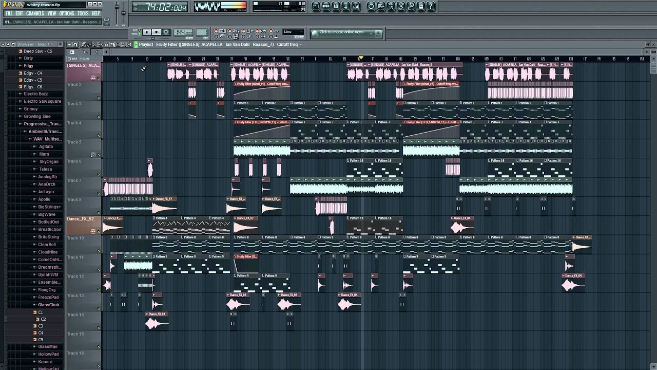 fl studio trance song reason remix