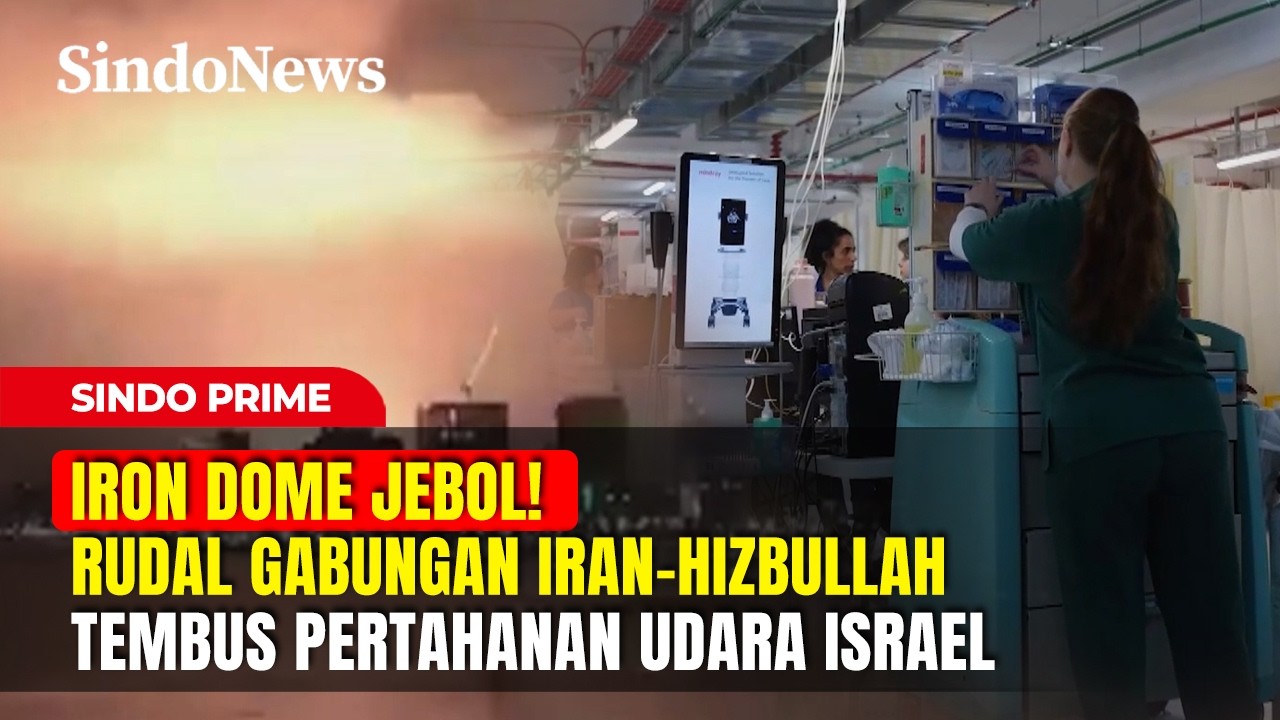 IRON DOME JEBOL! Rudal Gabungan Iran-Hizbullah Tembus Pertahanan Udara Israel | Sindo Prime | 05/03