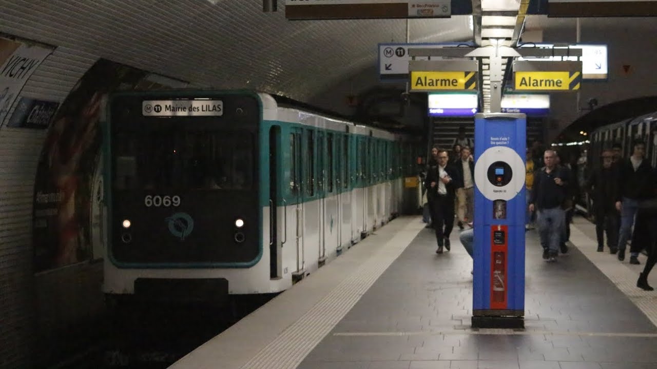 [RATP]Le Dernière Jour Des MP59 de la ligne 11 su Métro Parisien 🚇 #ratp#metroparisien