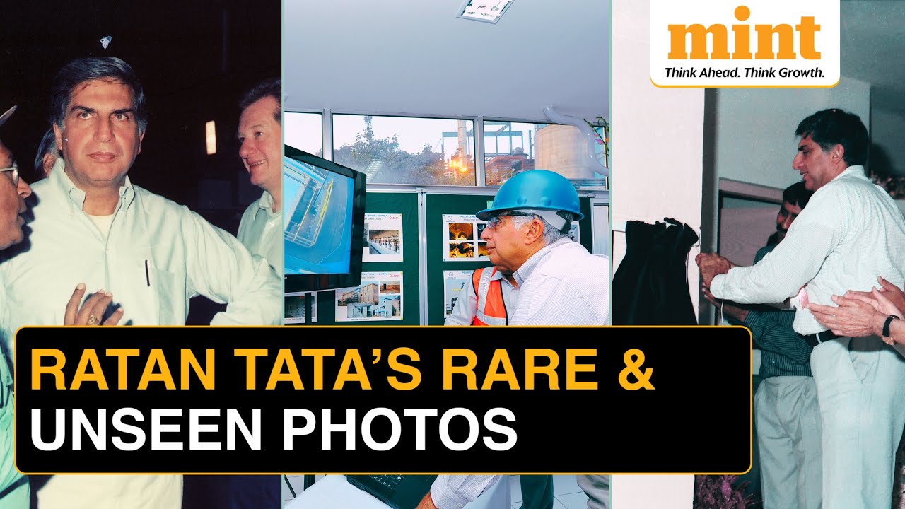 Rare and unseen pictures of Ratan Tata at Tata Steel in Jamshedpur...