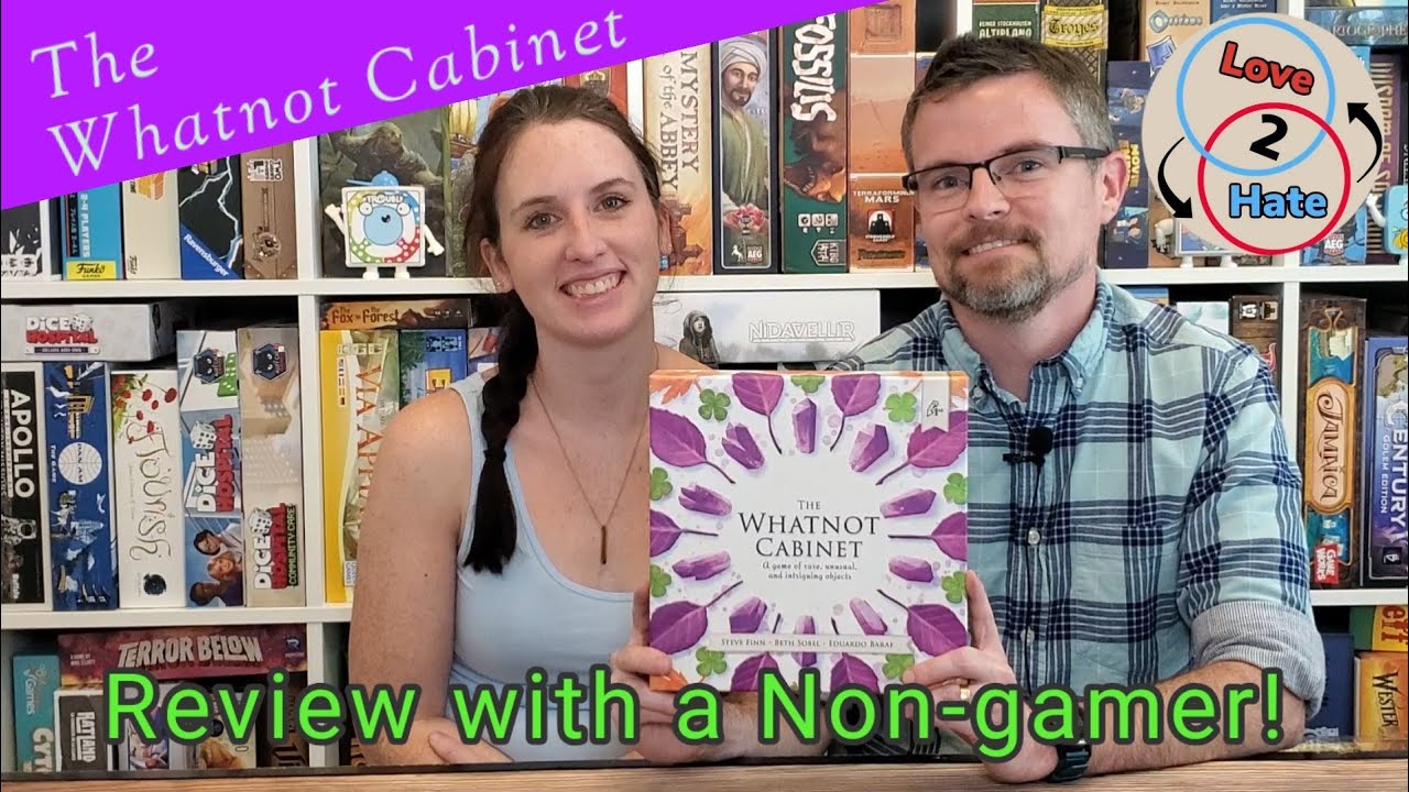 The Whatnot Cabinet - Review with a Non-gamer