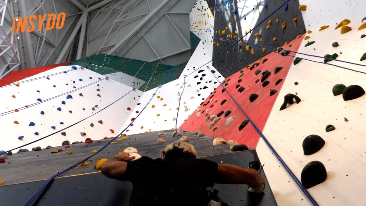 The World's Tallest Indoor Climbing Wall at CLYMB Abu Dhabi