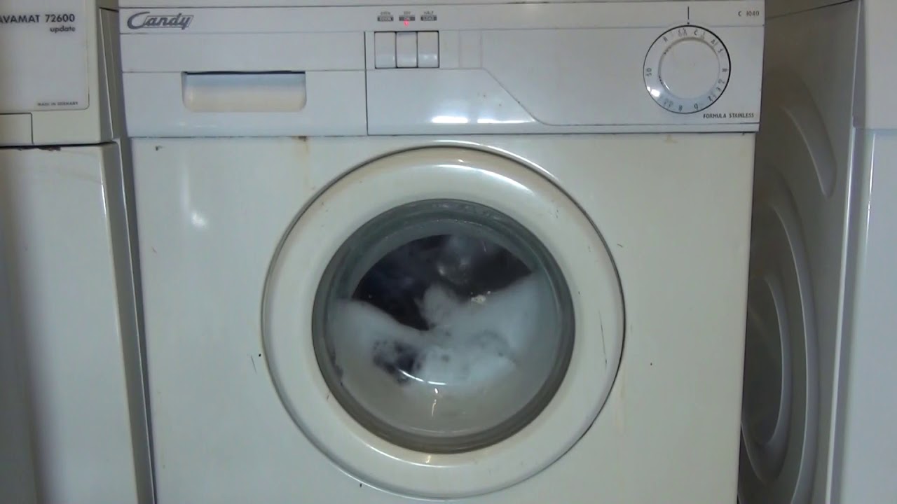 Candy C1040 : White cotton 95'c (Pt 5/12) main wash