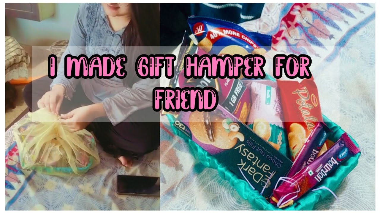 Bridal shower diy gift hamper 🤗 #vlog9 #diyideas