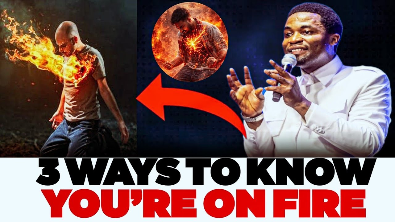 3 SIGNS YOU’RE BURNING FOR GOD||APOSTLE MICHAEL OROKPO #apostlemichaeloropko #fire 