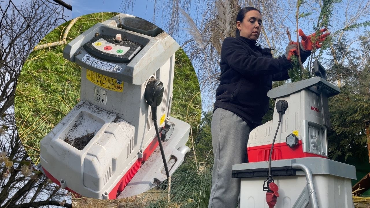Un super broyeur pour le jardin  - Ikra ILH3000A