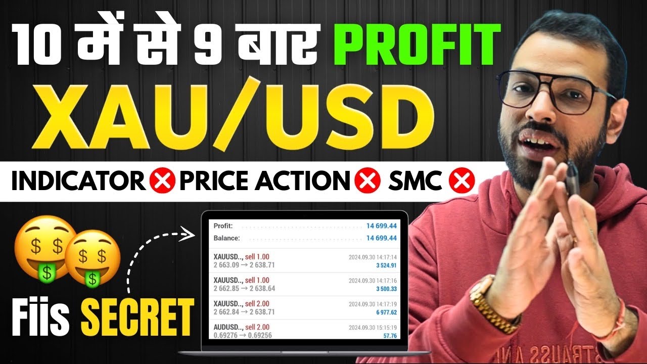 2025 की सबसे आसान Gold Trading Strategy | Fiis का Top Secret #goldtrading #tradingstrategy