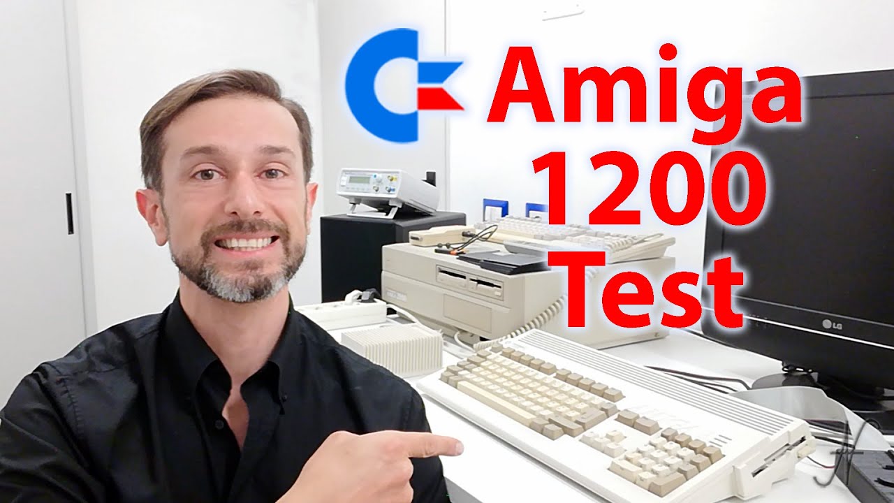 Test Commodore Amiga 1200 con AmigaTestKit. Bonus: come usare XCopy Pro e il Boot selector!