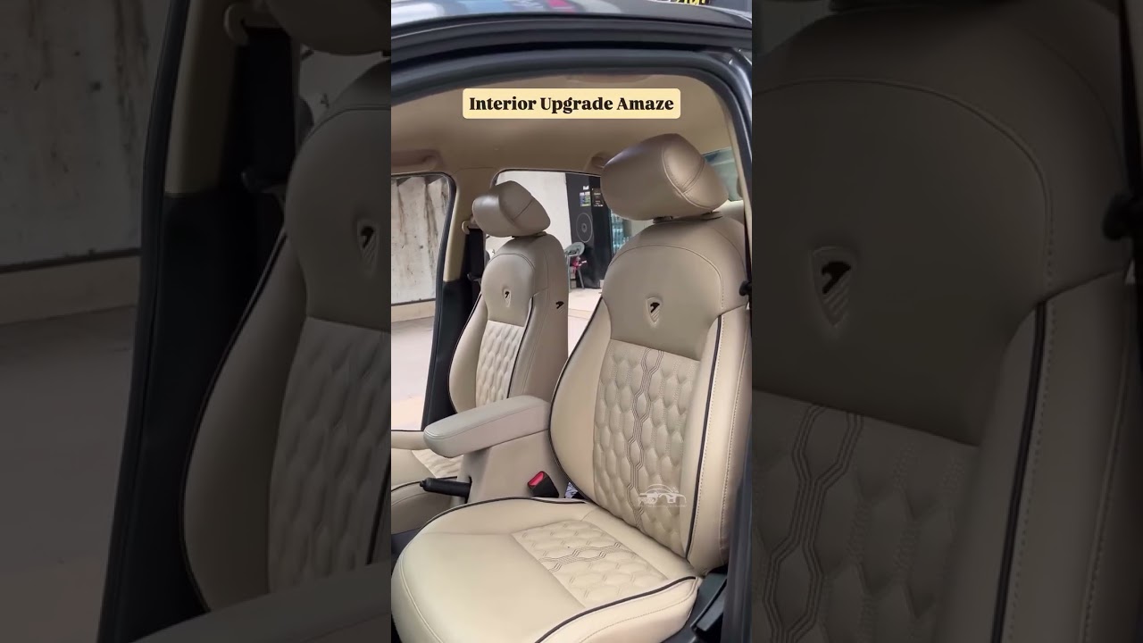 Honda Amaze Seat Covers and GFX Mats #autoformseatcover #carseatcovers #caraccessories