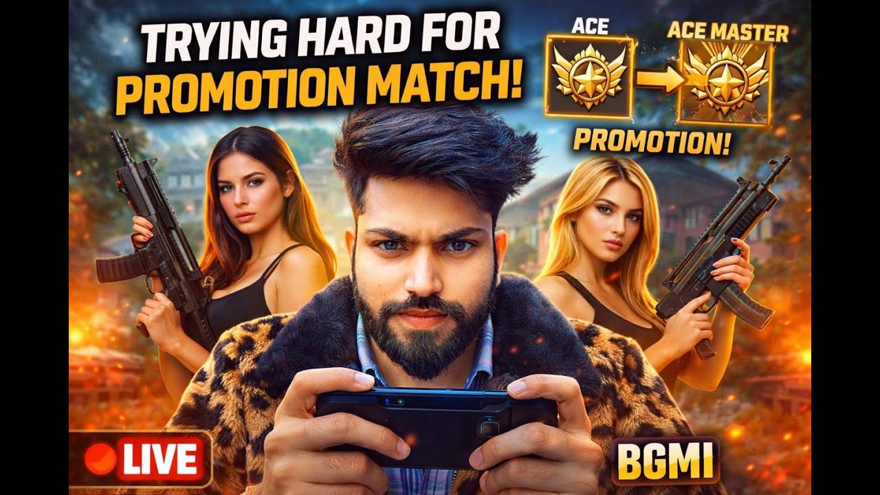 BGMI X PUBG acemaster to dominator today promotional matches