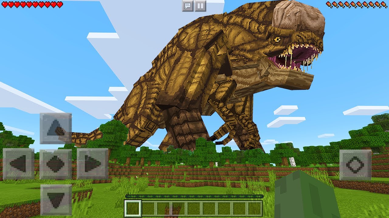 I Found DISTORTUS REX in Minecraft Pocket Edition...