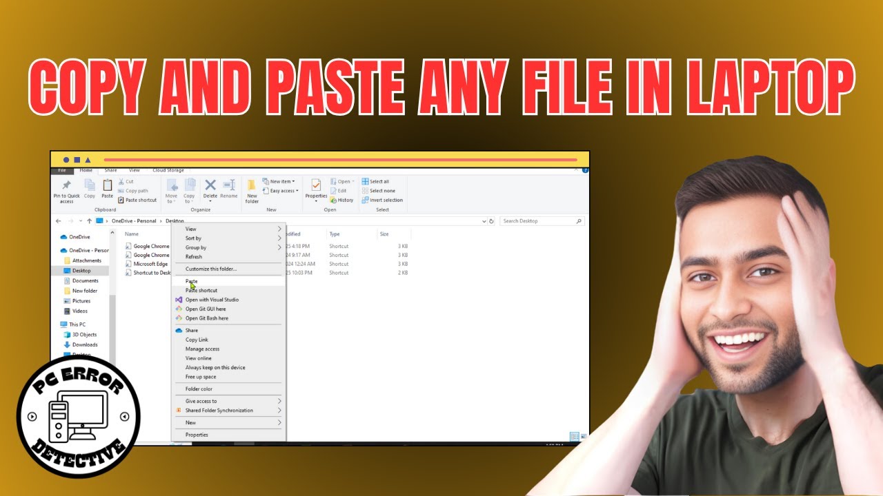 How to Copy And Paste Any File in Laptop - Step-by-Step Guide [2025]