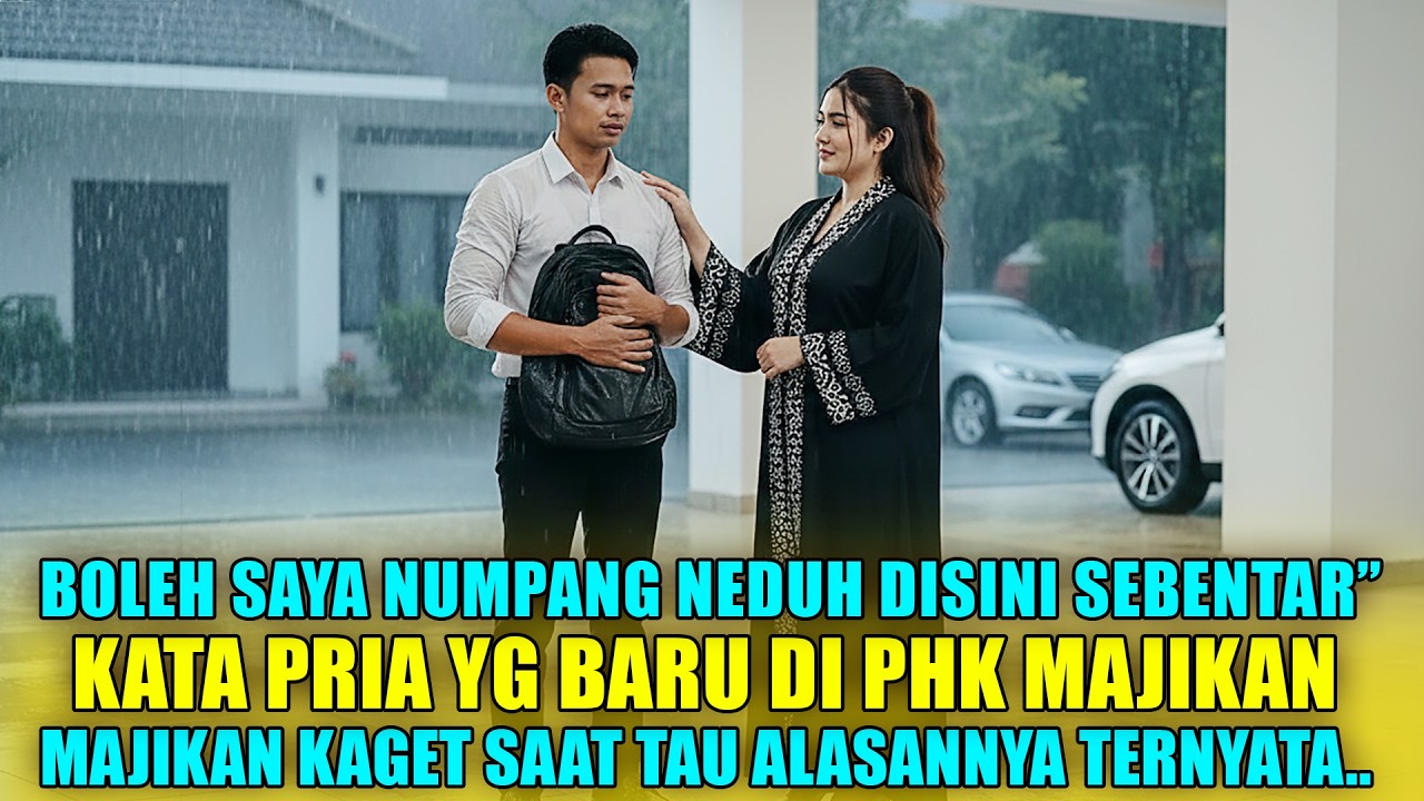 MAJIKAN JANDA MEMBEKU! SAAT PRIA YANG BARU DIPHK NUMPANG NEDUH DI RUMAHNYA, MAJIKAN KAGET..