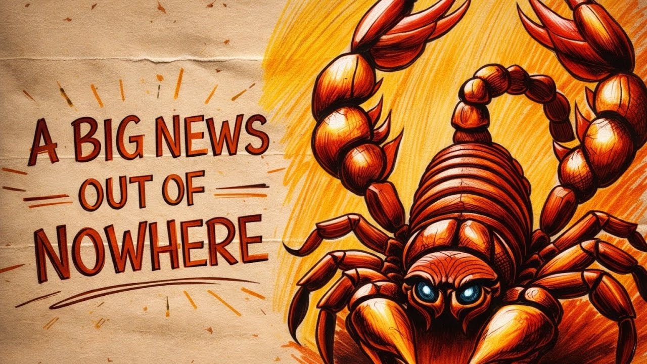 Scorpio 🔥A BIG NEWS OUT OF NOWHERE&hellip;BE PREPARED !!! ♏️Tarot