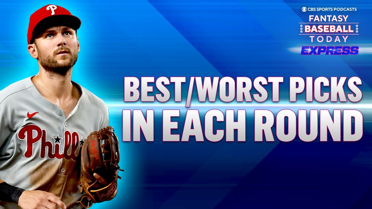 Best & Worst Picks in Each Round of 2026 Fantasy Baseball Drafts!