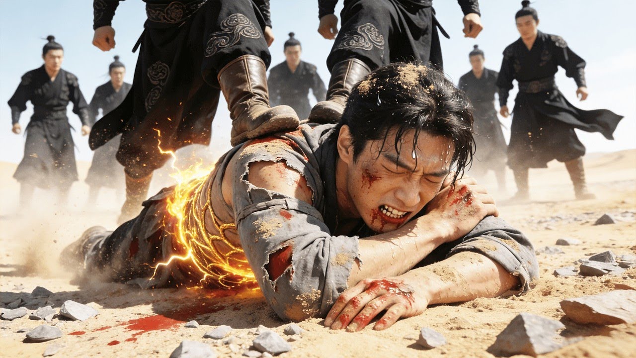 Humillado por mendigo ciego&hellip; result&oacute; ser el Dios de la Guerra. &iexcl;Un golpe y todos tiemblan!🔥🔥