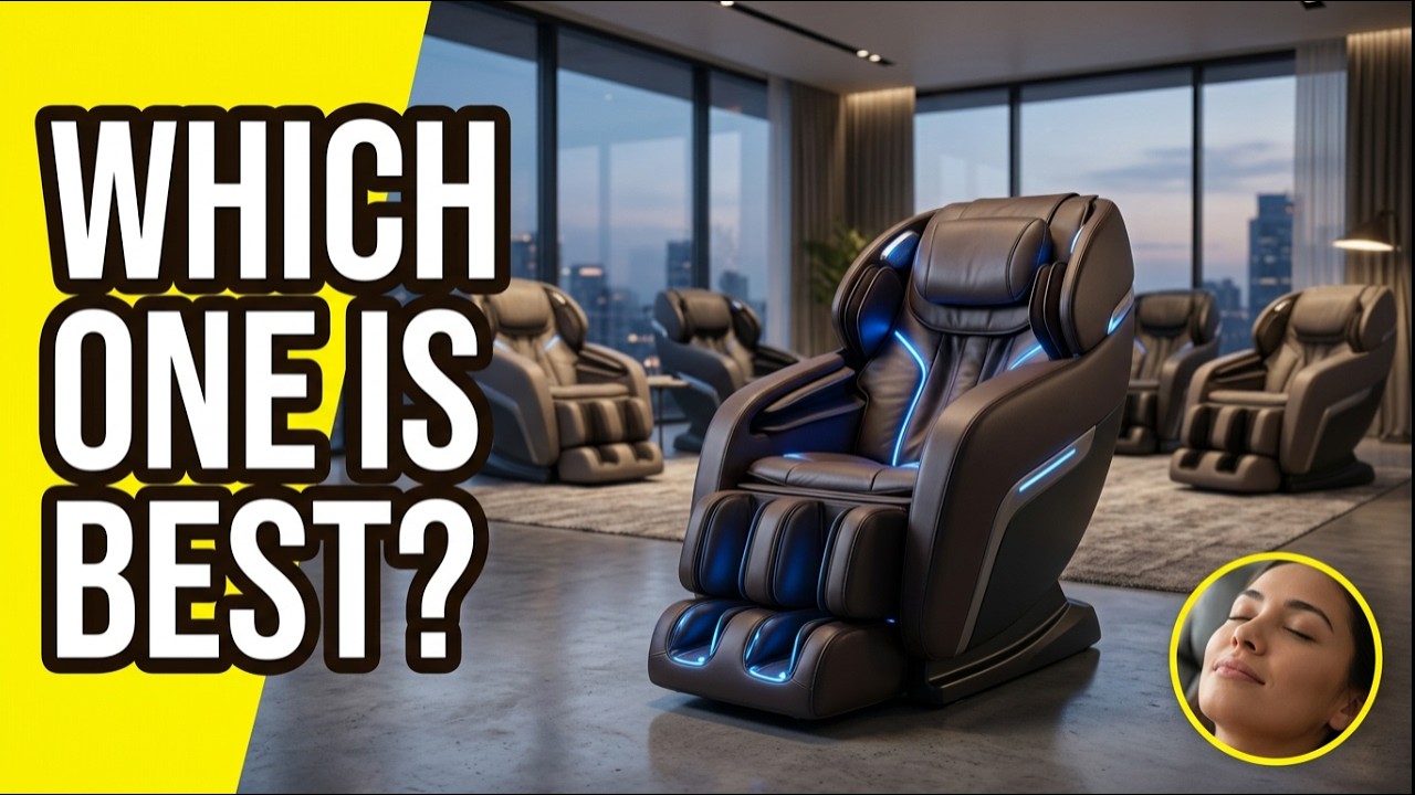 ✅Top 5 Best Massage Chairs for Full-Body Relaxation in 2025